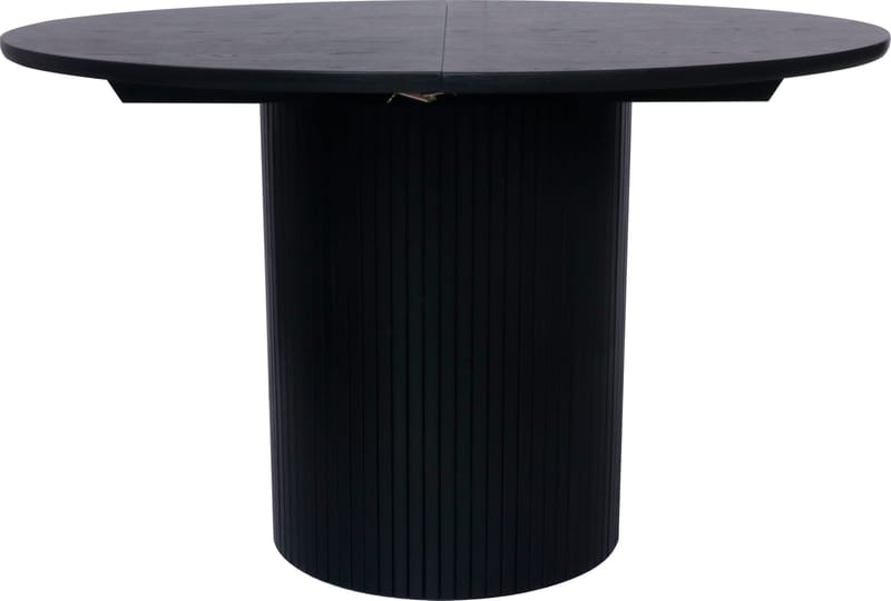 Nova matbord förlängningsbart 115-160 cm - Svartbetsad ek Ben, Svartbetsad ek