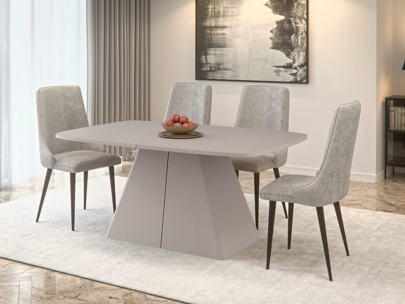 Novaj Matbord förlängningsbart 180-256 cm - beige - Möbler - Bord & matgrupper - Matbord & köksbord