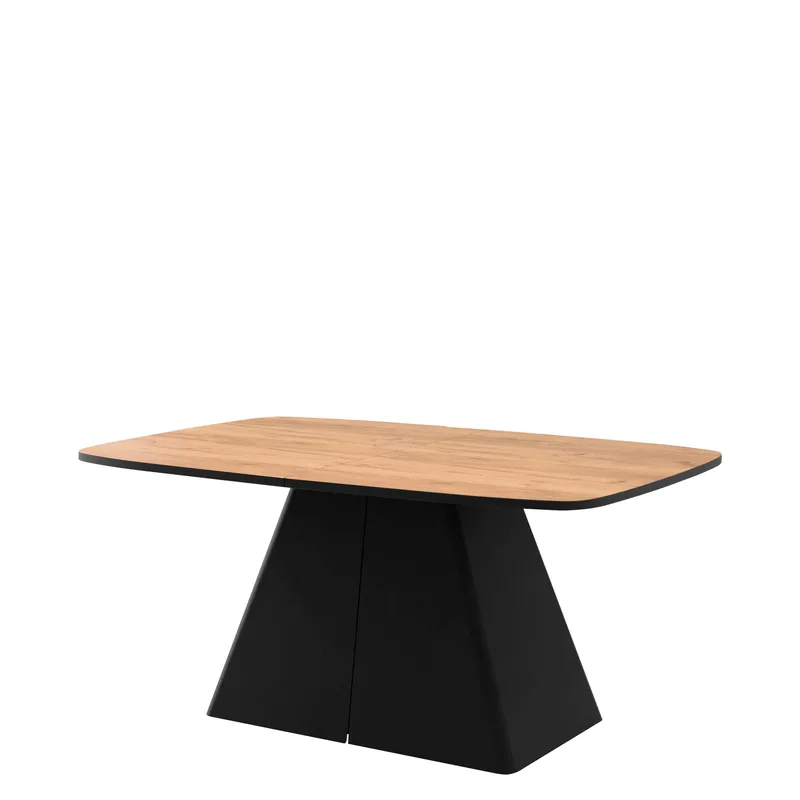 Novaj Matbord förlängningsbart 180-256 cm - Svart, naturligt trä - Möbler - Bord & matgrupper - Matbord & köksbord