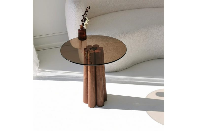 Novera Soffbord 50 cm - Brons/Valnöt - Möbler - Bord & matgrupper - Soffbord