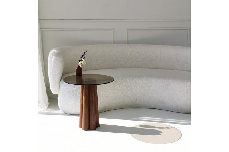 Novera Soffbord 50 cm - Brons/Valnöt - Möbler - Bord & matgrupper - Soffbord