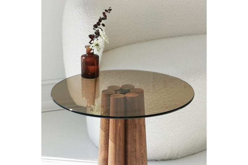 Novera Soffbord 50 cm - Brons/Valnöt - Möbler - Bord & matgrupper - Soffbord