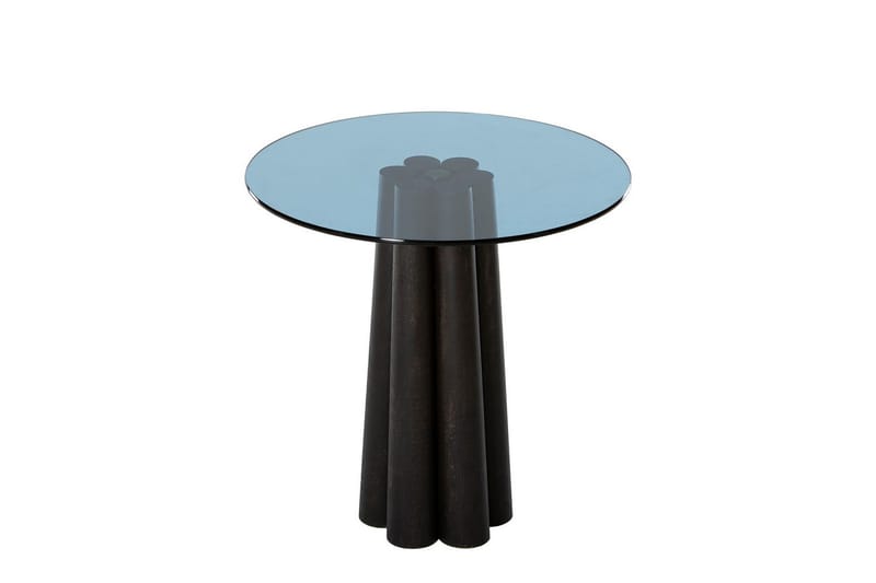 Novera Soffbord 50 cm, Svart/Blå