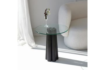 Novera Soffbord 50 cm - Transparent/Svart - Möbler - Bord & matgrupper - Soffbord