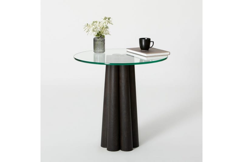 Novera Soffbord 50 cm - Transparent/Svart - Möbler - Bord & matgrupper - Soffbord