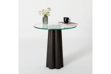 Novera Soffbord 50 cm - Transparent/Svart - Möbler - Bord & matgrupper - Soffbord