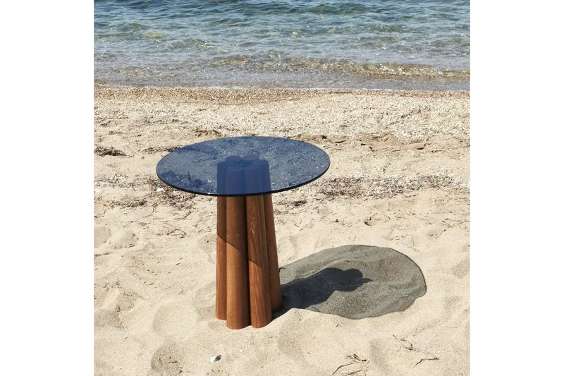 Novera Soffbord 50 cm - Valnöt/Mörkgrå - Möbler - Bord & matgrupper - Soffbord