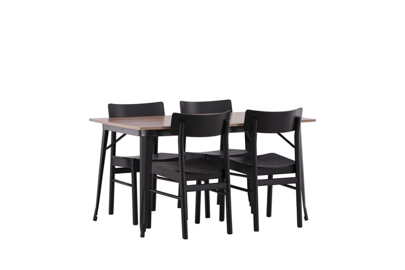 Ochovi Matbord 140 cm med 4 Montros Matstol - Möbler - Bord & matgrupper - Matgrupper