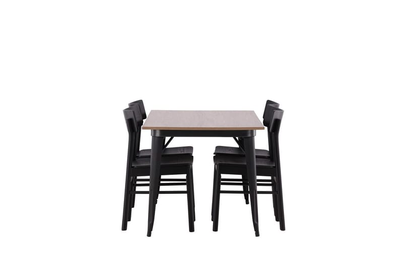 Ochovi Matbord 140 cm med 4 Montros Matstol - Möbler - Bord & matgrupper - Matgrupper