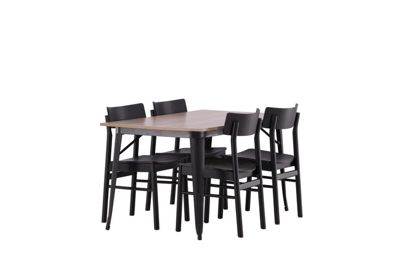 Ochovi Matbord 140 cm med 4 Montros Matstol - Möbler - Bord & matgrupper - Matgrupper