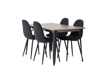 Ochovi Matbord 140 cm med 4 Polar Matstol - Möbler - Bord & matgrupper - Matgrupper