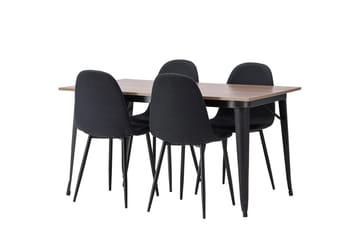 Ochovi Matbord 140 cm med 4 Polar Matstol - Möbler - Bord & matgrupper - Matgrupper