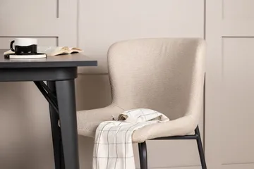Ochovi Matgrupp  80 cm Rektangulär med 2 Manjetor stolar - Beige - Möbler - Bord & matgrupper - Matgrupper