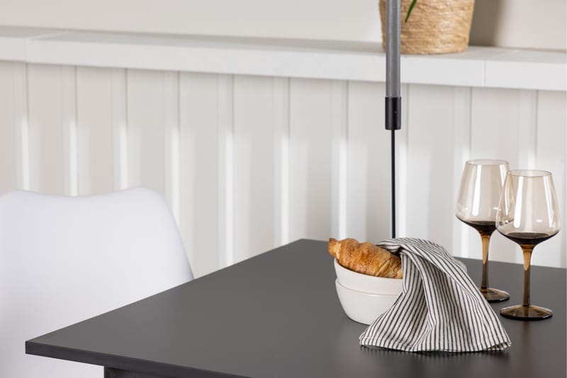 Ochovi Matgrupp  80 cm Rektangulär med 2 Zeno stolar - Svart - Möbler - Bord & matgrupper - Matgrupper