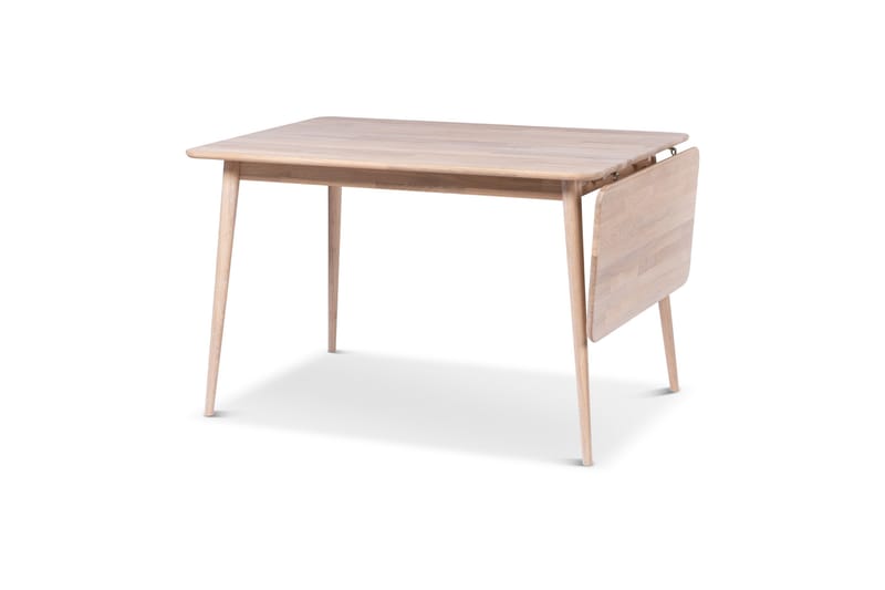 Odense Förlängningsbart Matbord 120-160 cm för 4 personer  i massivt trä, Natur