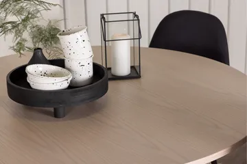 Olivero Matgrupp  110 cm Rund med 4 Bennie stolar - Whitewash - Möbler - Bord & matgrupper - Matgrupper
