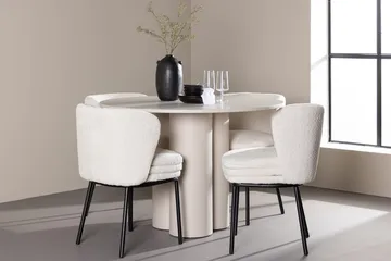 Beige - Beige, vit