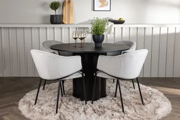 Svart - Svart, grå