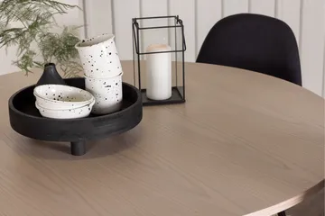 Olivia Matgrupp 110 cm Rund med 4 Polar stolar - Whitewash - Möbler - Bord & matgrupper - Matgrupper