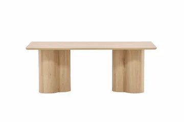 Olivia Rektangulärt Soffbord i Ljust Trä - Beige - Möbler - Bord & matgrupper - Soffbord