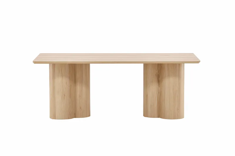Olivia Rektangulärt Soffbord i Ljust Trä - Beige - Möbler - Bord & matgrupper - Soffbord