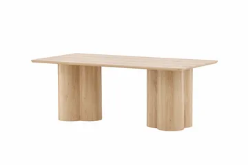 Olivia Rektangulärt Soffbord i Ljust Trä - Beige - Möbler - Bord & matgrupper - Soffbord