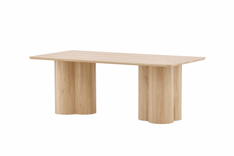 Olivia Rektangulärt Soffbord i Ljust Trä - Beige - Möbler - Bord & matgrupper - Soffbord