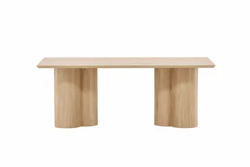 Olivia Rektangulärt Soffbord i Ljust Trä - Beige - Möbler - Bord & matgrupper - Soffbord