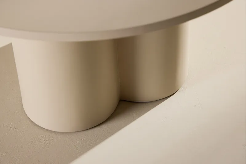 Olivia Soffbord 80 cm - Beige - Möbler - Bord & matgrupper - Soffbord