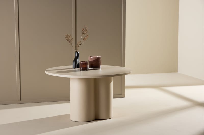 Olivia Soffbord 80 cm - Beige - Möbler - Bord & matgrupper - Soffbord