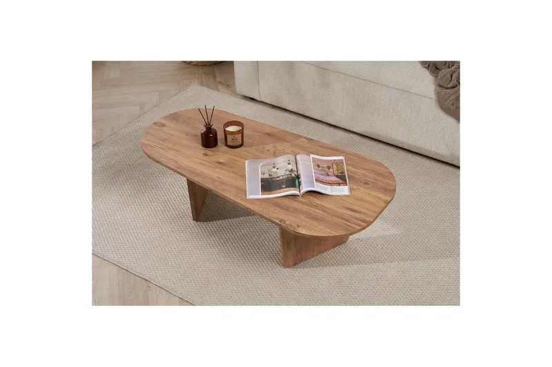 Omari Soffbord 130 cm - Brun - Möbler - Bord & matgrupper - Soffbord