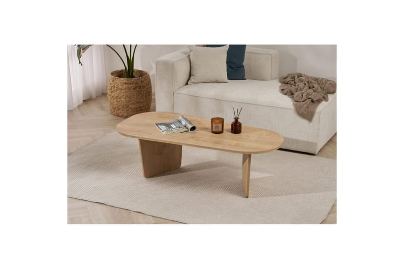 Omari Soffbord 130 cm - oak - Möbler - Bord & matgrupper - Soffbord
