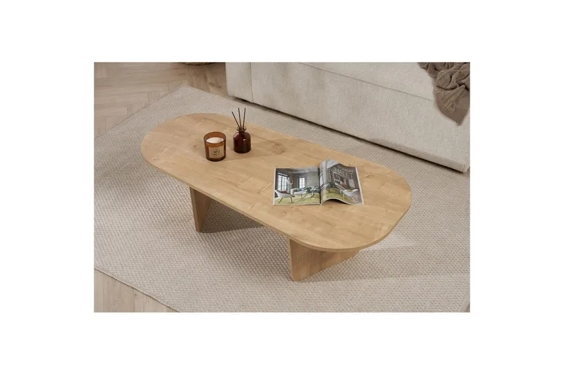 Omari Soffbord 130 cm - oak - Möbler - Bord & matgrupper - Soffbord