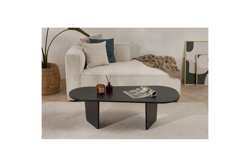 Omari Soffbord 130 cm - Svart - Möbler - Bord & matgrupper - Soffbord