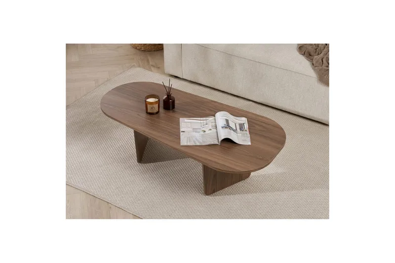 Omari Soffbord 130 cm - Valnöt - Möbler - Bord & matgrupper - Soffbord