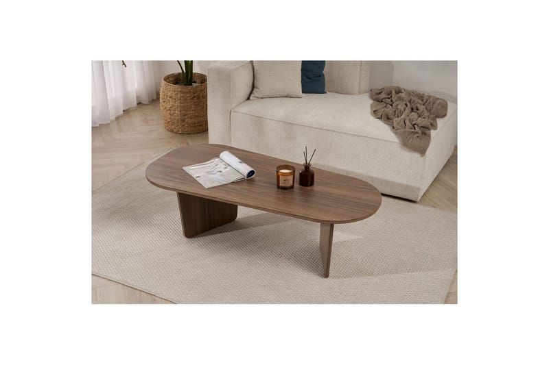 Omari Soffbord 130 cm - Valnöt - Möbler - Bord & matgrupper - Soffbord