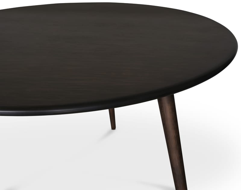 Omni matgrupp, runt matbord Ø130 cm inkl 4 st pinnstol Castor - Rökfärgad ek - Rökfärgad ek - Möbler - Bord & matgrupper - Matgrupper