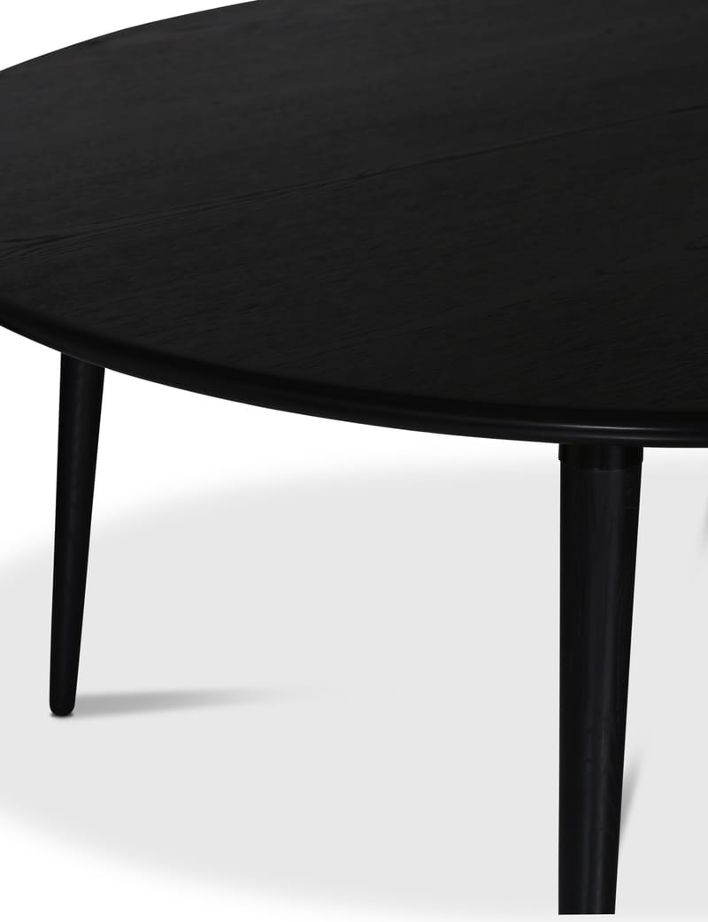 Omni runt matbord svartbetsad ek Ø150 cm - Svartbetsad ek - Möbler - Bord & matgrupper - Matbord & köksbord