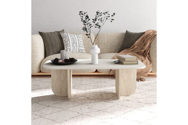 Orin Soffbord 120 cm - Beige - Möbler - Bord & matgrupper - Soffbord