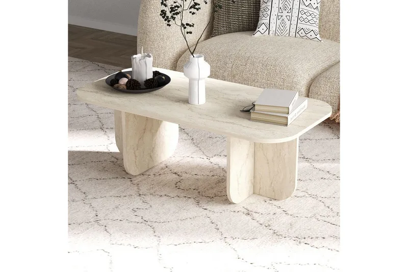 Orin Soffbord 120 cm - Beige - Möbler - Bord & matgrupper - Soffbord