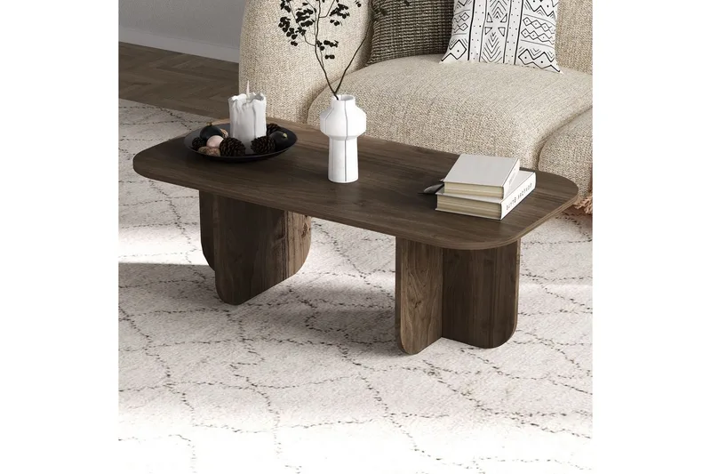 Orin Soffbord 120 cm - Mörkfärgat trä - Möbler - Bord & matgrupper - Soffbord