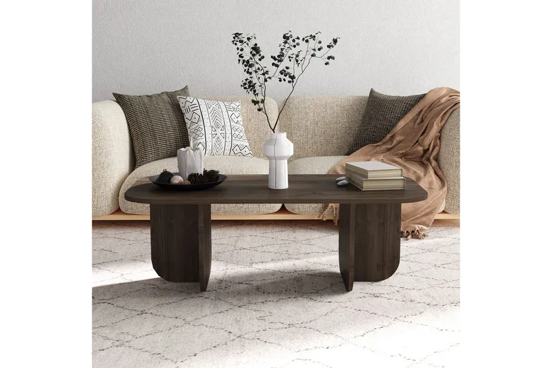 Orin Soffbord 120 cm - Mörkfärgat trä - Möbler - Bord & matgrupper - Soffbord