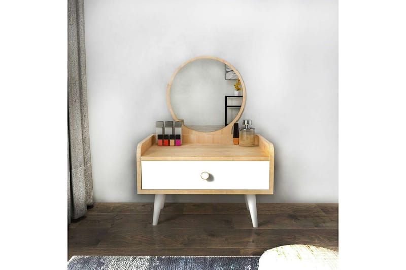 Orlinor Sminkbord 60 cm - Vit/Blå - Möbler - Bord & matgrupper - Sminkbord & toalettbord