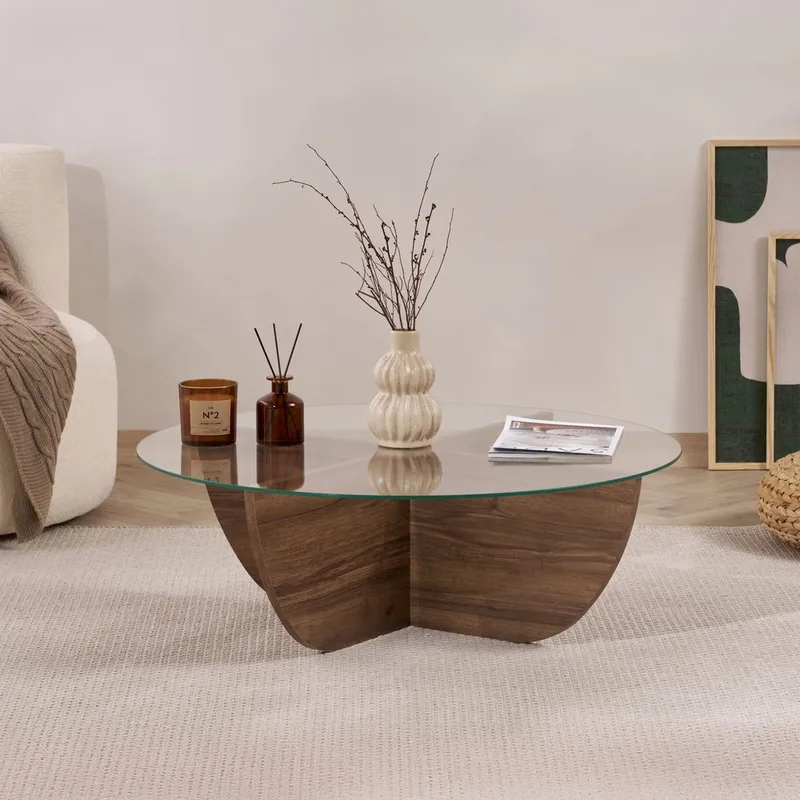 Orwin Soffbord 90 cm - Mörkbrun - Möbler - Bord & matgrupper - Soffbord