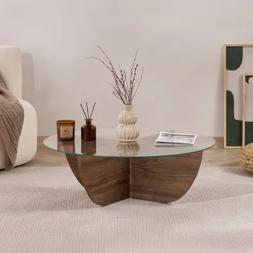 Orwin Soffbord 90 cm - Mörkbrun - Möbler - Bord & matgrupper - Soffbord