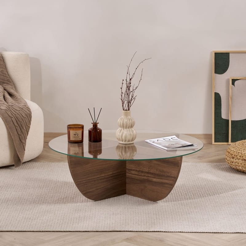 Orwin Soffbord 90 cm - Mörkbrun - Möbler - Bord & matgrupper - Soffbord