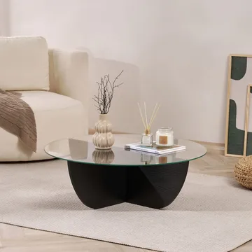 Orwin Soffbord 90 cm - Mörkbrun - Möbler - Bord & matgrupper - Soffbord