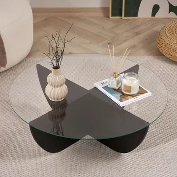 Orwin Soffbord 90 cm - Mörkbrun - Möbler - Bord & matgrupper - Soffbord