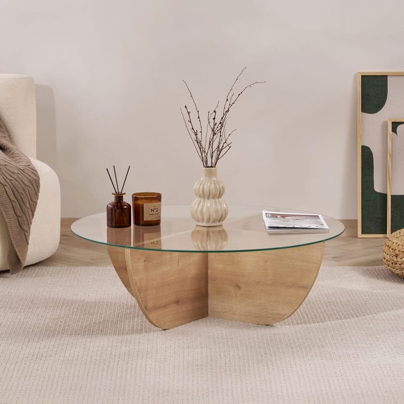 Orwin Soffbord 90 cm - Natur - Möbler - Bord & matgrupper - Soffbord