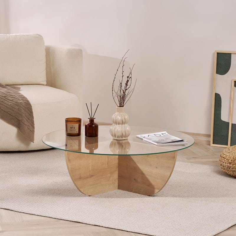 Orwin Soffbord 90 cm - Natur - Möbler - Bord & matgrupper - Soffbord